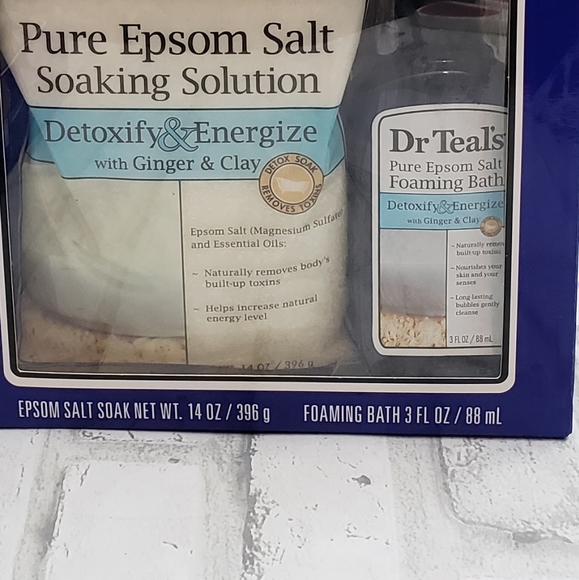 Dr Teal's Epsom Salt Foot Soaks/Detox Bath Set - Picture 8 of 8